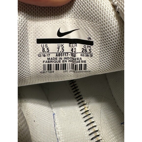 Nike Air Max PlusNIC Shoes Men\'s 8.5 International Flags White Multicolor *READ main image 10